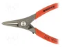 KNIPEX Alicates para anillos elásticos exteriores 3÷10mm rectos
