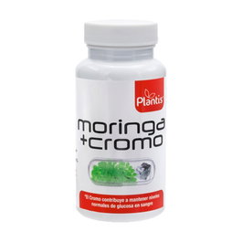 Plantis Moringa + Cromo 60 cápsulas vegetales