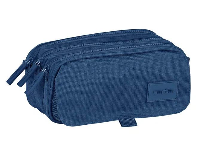 Safta Portatodo Triple Big Safta Basic Azul Marino