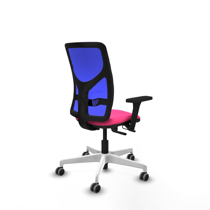 PIQUERAS Y CRESPO Silla de oficina Motilla con mecanismo Sincro/Traslack, Rosa y Azul PIQUERAS Y CRESPO Silla de oficina Motilla con mecanismo Sincro/Traslack, Rosa y Azul