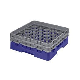 CAMBRO Cesta de lavado 30 compartimentos Azul marino