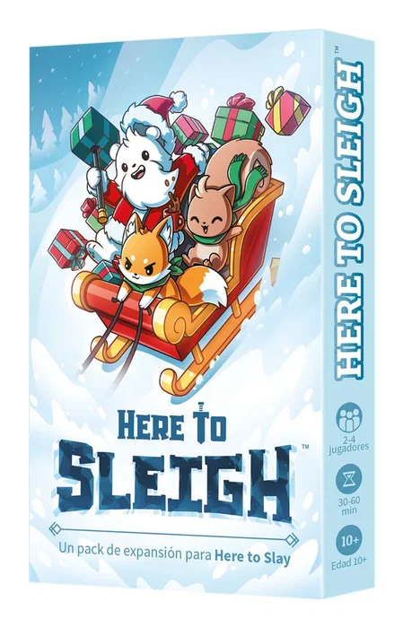 Juego de mesa here to sleigh