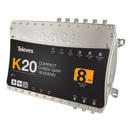 Televes K20-8 Kompaktkopfstelle 8Transponder DVB-S2 en QAM