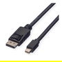 ROLINE 11445634 Cable DisplayPort a Mini DisplayPort, 1m, 2560x1600p, Macho a Macho