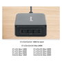 MANHATTAN Estación de carga GaN USB Power Delivery 240 W 4 puertos USB-C