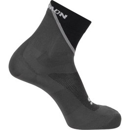 Calcetines Deportivos Salomon Speedcross Crew Negro 4