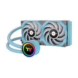 Thermaltake TOUGHLIQUID 240 ARGB Sync All-In-One Liquid Cooler Turquesa