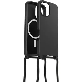 Otterbox React Series Carcasa Trasera para iPhone 16 Compatible con MagSafe, Negro