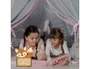 Wondee Lámpara Infantil Personalizable Little Fox de Madera Sostenible
