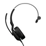 Jabra Evolve2 50 Auriculares Diadema para Oficina y Llamadas, Cancelación Activa de Ruido (ANC), Conectividad Dual USB/Bluetooth, Negro