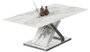 DKD Home Decor Mesa de Centro Símil Madera Marrón Oscuro y Plateado