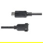StarTech Cable de Extensión DisplayPort 1.2 Macho a Hembra de 0.91m (3ft) - Montaje en Panel, 4K x 2K, 3840 x 2400 Pixeles, 120Hz - DP Video Extender