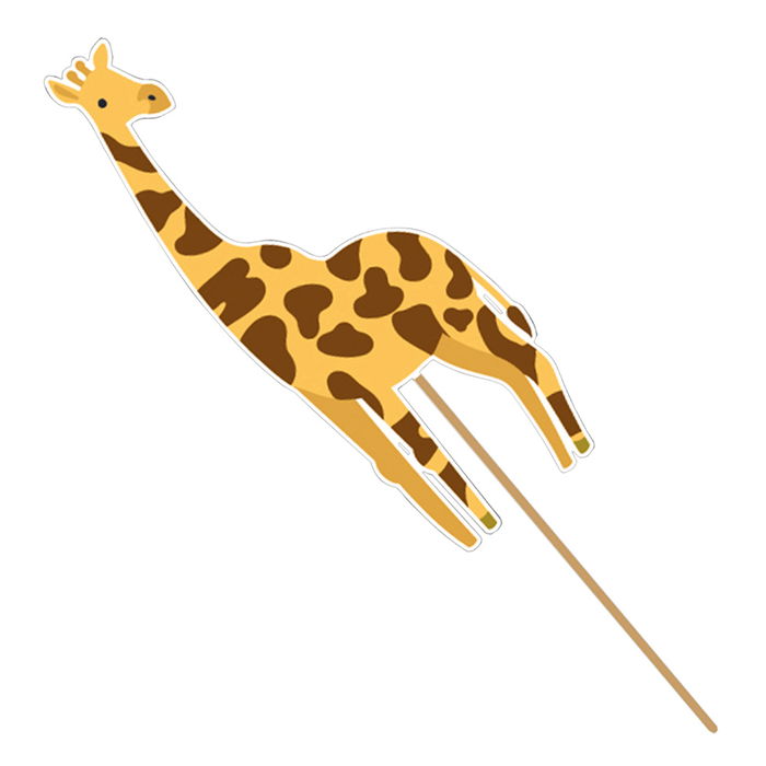 Party Time Juego de 4 Decoraciones para Tarta Animales de la Sabana Party Time Juego de 4 Decoraciones para Tarta Animales de la Sabana