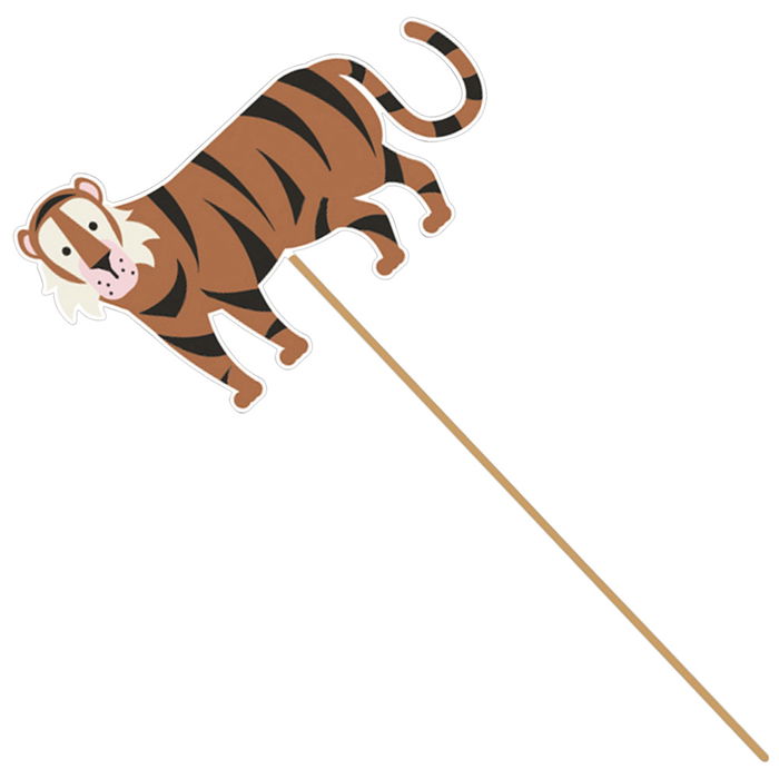 Party Time Juego de 4 Decoraciones para Tarta Animales de la Sabana Party Time Juego de 4 Decoraciones para Tarta Animales de la Sabana