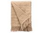 GIFTDECOR Manta Multiusos Rayas Punto Beige 125x150cm
