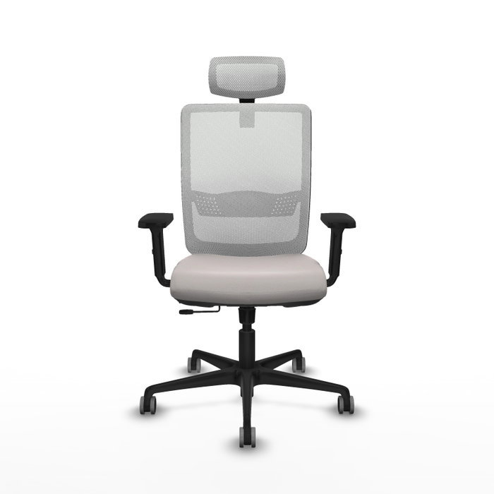 PIQUERAS Y CRESPO Silla de oficina Haches con mecanismo Sincro/Traslack Blanco PIQUERAS Y CRESPO Silla de oficina Haches con mecanismo Sincro/Traslack Blanco