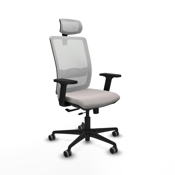 PIQUERAS Y CRESPO Silla de oficina Haches con mecanismo Sincro/Traslack Blanco PIQUERAS Y CRESPO Silla de oficina Haches con mecanismo Sincro/Traslack Blanco