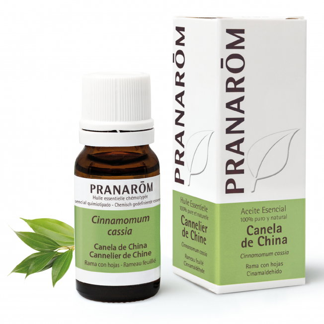 PRANAROM Aceite esencial Canela de China rama con hojas 10 ml