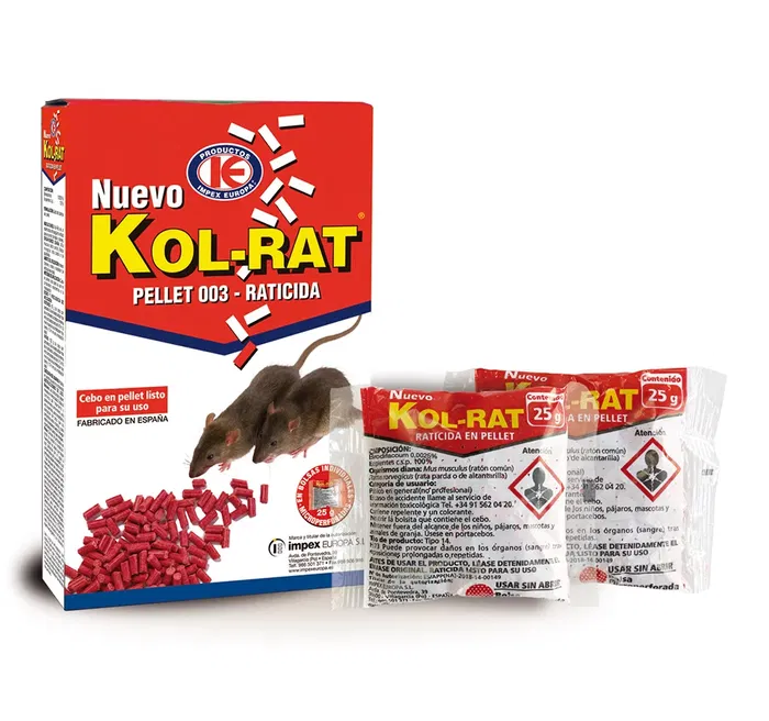 Bioplagen Kol-Rat Cereales 10 kg Bolsas 25 gr