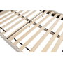 DKD Home Decor Cama de Poliéster y Madera Crudo con Colchón 150x200
