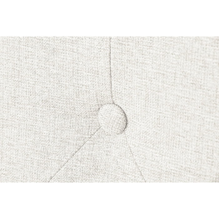 DKD Home Decor Cama de Poliéster y Madera Crudo con Colchón 150x200