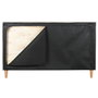 DKD Home Decor Cama de Poliéster y Madera Crudo con Colchón 150x200