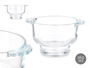 Pasabahce Bol Con Asas Soupy 275ml Vidrio Transparente 14x11x7.5 cm (Set de 24)
