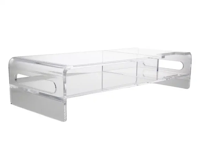 Q-connect Soporte para monitor de metacrilato 508x203x114 mm