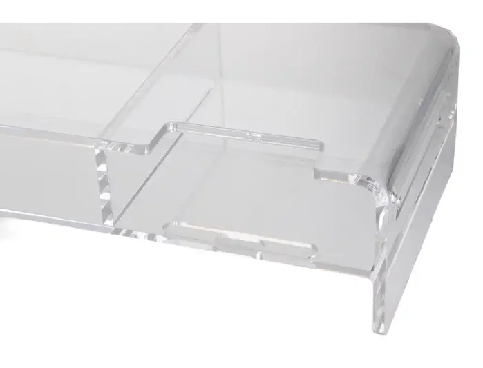 Q-connect Soporte para monitor de metacrilato 508x203x114 mm