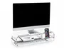Q-connect Soporte para monitor de metacrilato 508x203x114 mm