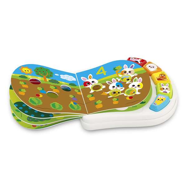 Chicco 00009778000000 Libro De Los Animales De La Granja Interactivo para Bebés con Sonidos