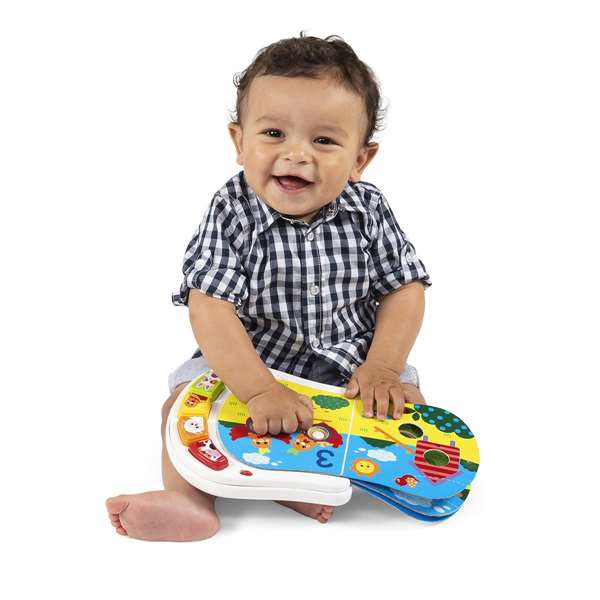 Chicco 00009778000000 Libro De Los Animales De La Granja Interactivo para Bebés con Sonidos