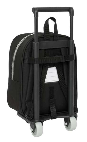 Mochila Escolar con Ruedas Batman Game over Negro 22 x 27 x 10 cm