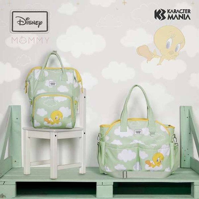 Karactermania Bolso para Carro de Bebé Mommy Clouds Tweety Verde Karactermania Bolso para Carro de Bebé Mommy Clouds Tweety Verde