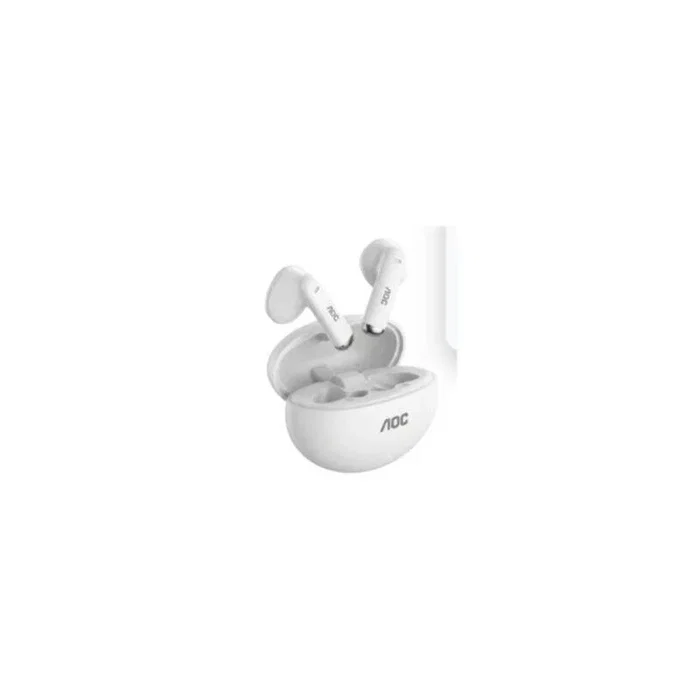 AOC ACT1501WT Auricular Intrauditivo Bluetooth TWS Blanco AOC ACT1501WT Auricular Intrauditivo Bluetooth TWS Blanco