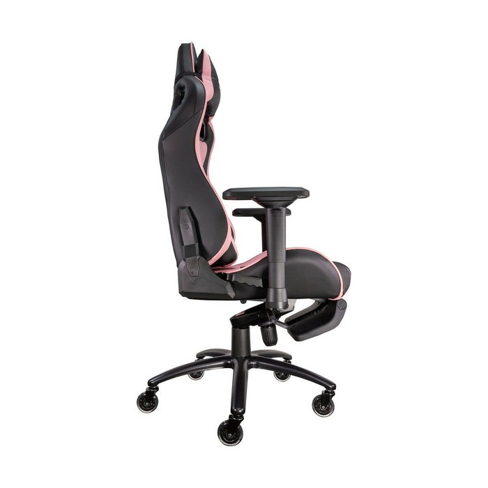Talius silla Caiman V2 gaming negra/rosa
