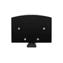 StarTech.com Estante para Montaje en Pared 2B-WALL-MOUNT-SHELF - 2 Estanterías de Vidrio, Negro, Soporta 7 kg