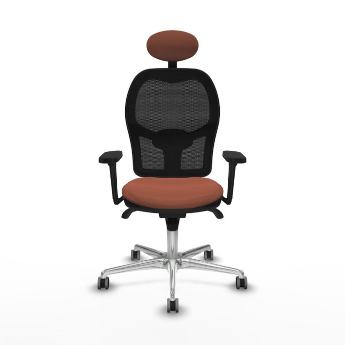 PIQUERAS Y CRESPO Silla de oficina Jorquera Marrón y Negro PIQUERAS Y CRESPO Silla de oficina Jorquera Marrón y Negro