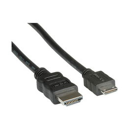 VALUE Cable HDMI A-C2M, 2 m, HDMI Tipo A a HDMI Tipo C Mini, Negro