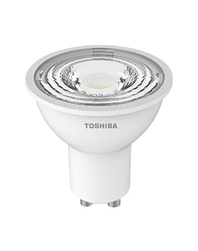 TOSHIBA Bombilla LED ESENCIAL GU10 4.5W 6500K Luz Blanca Fria