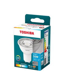 TOSHIBA Bombilla LED ESENCIAL GU10 4.5W 6500K Luz Blanca Fria