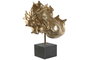 DKD Home Decor Figura Resina Hipo Dorado y Negro