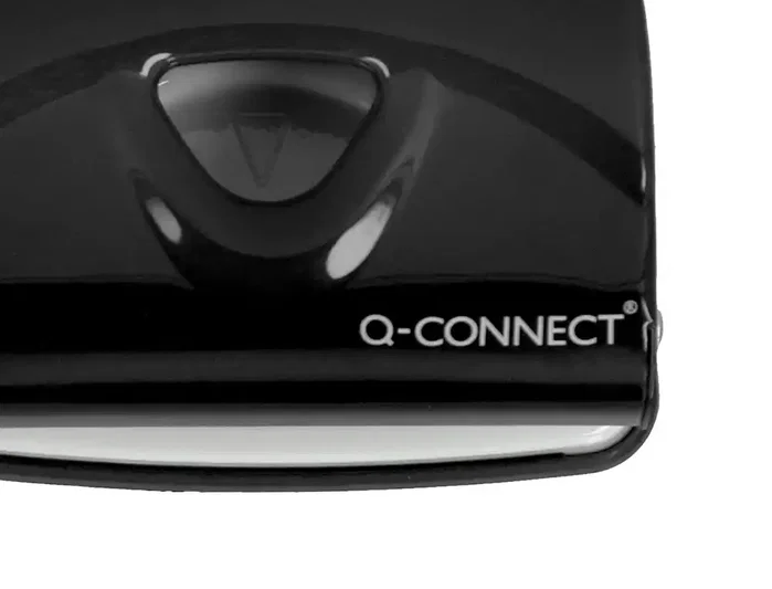 Q-connect Taladrador KF14217 negro capacidad 20 hojas