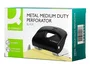 Q-connect Taladrador KF14217 negro capacidad 20 hojas