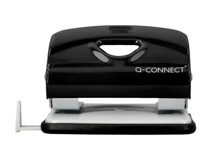 Q-connect Taladrador KF14217 negro capacidad 20 hojas
