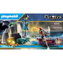 Playmobil Escondite Del Tesoro Pirata 70860 Pirates Set de Figuras de Acción con Cofre, Mono y Caimán para Niños +4 Años