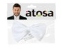 Atosa Pajarita Blanca para Disfraz Formal o Artístico