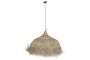 DKD Home Decor Lámpara Techo Balines Lamps 2c 24 Fibras Naturales 45 x 95 x 75 cm Natural