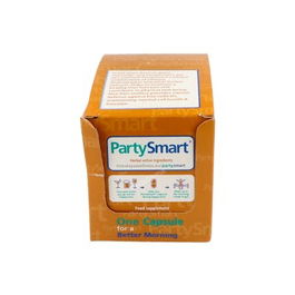 HIMALAYA Party Smart 10 Paquetes X 1 Cápsula | Complemento Alimenticio para Después de Fiesta con Hierbas para la Función Hepática