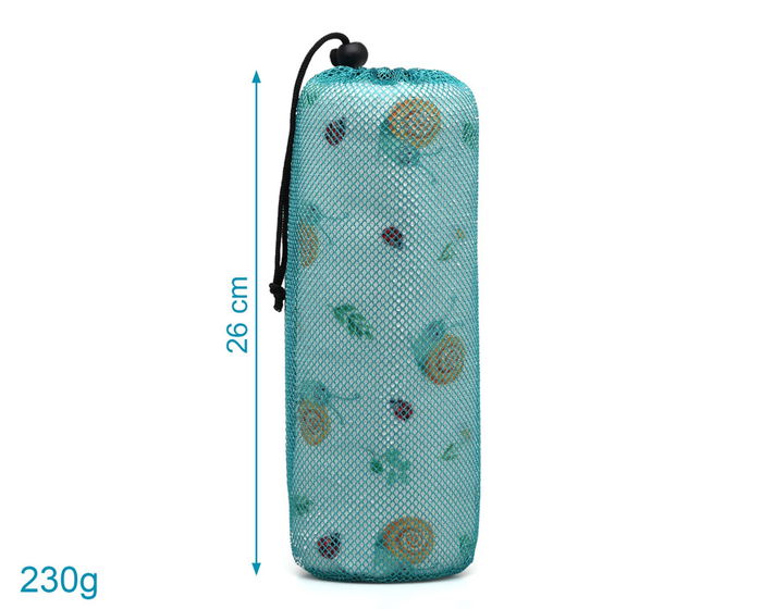 KioKids Toalla Playa Microfibra Caracoles Beige 75 x 150 cm